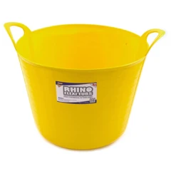 Stadium Rhino BM5/40/Y Flexi Tub with Handles Yellow 40 Litre